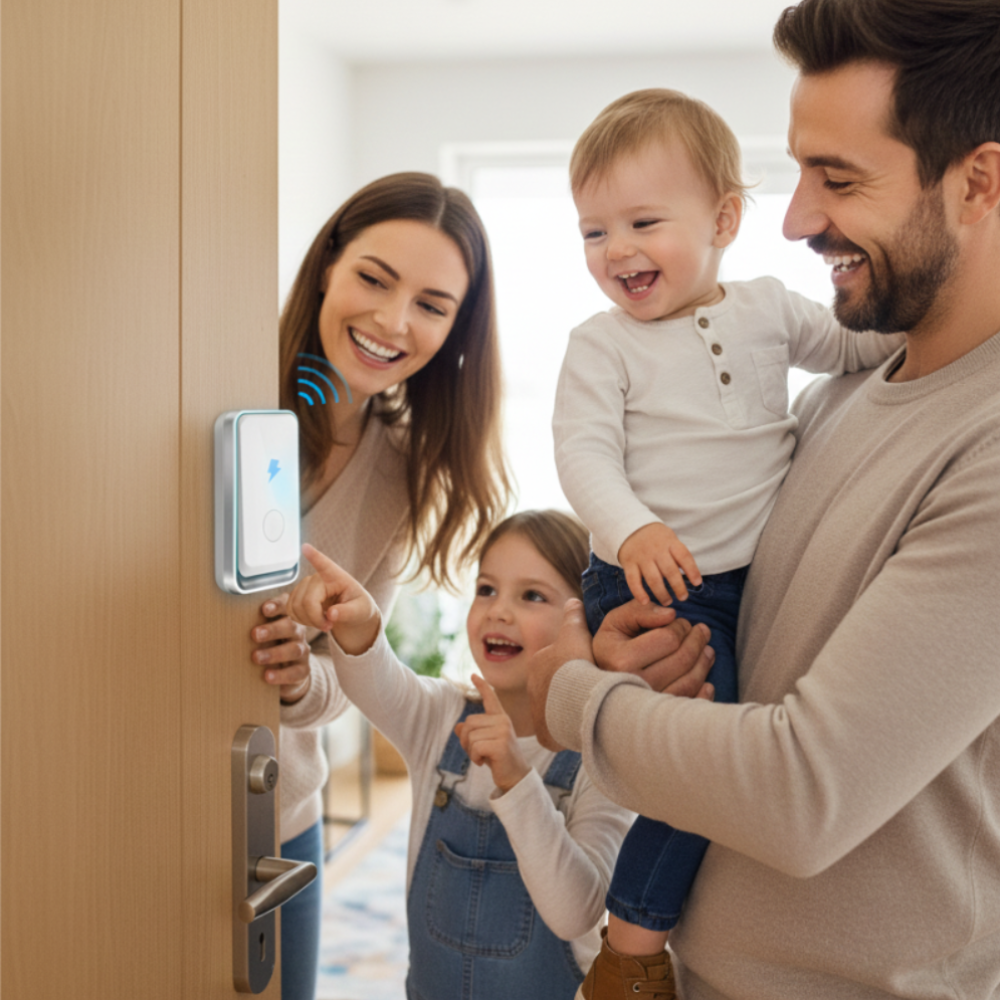 Platinum Arrow™ Smart Ring – Wireless Doorbell