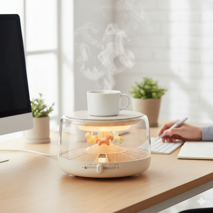 Platinum Arrow™ Heat Mate – Smart Heated Cup Pad