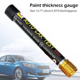 Portable Car Paint Thickness Tester Pen With Scale Indicator For Car Lak Test Bit Tester Meter Thickness Meter Gauge Tools