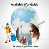 Smart Weather Clock, WIFI Weather Station for Accurate Forecasts and Bitcoin Monitoring, Creative Digital Ornaments for Desktop