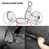 New Front Car Seat Cover PU Leather Cars Seat Cushion Automobiles Seat Protector Universal Car Chair Pad Mat Auto Accessories