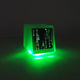 Smart Weather Clock, WIFI Weather Station for Accurate Forecasts and Bitcoin Monitoring, Creative Digital Ornaments for Desktop