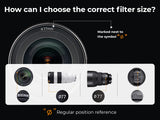 K&F Concept 67mm 77mm 82mm Nano-K CPL Camera Lens Filter Ultra Slim Optics Multi Coated Circular Polarizer with 3 Cleaning Cloth
