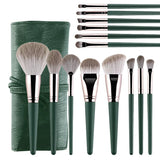 14pcs Makeup brush set Soft and fluffy makeup tools Cosmetics full set eye shadow brush powder blusher brush beauty makeup brush