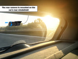 Aprilboy 4K WIFI Dash Cam 2160P Car DVR Support front & rear lens Auto Car Camera with Night Vision G-Sensor 24H Parking Monitor